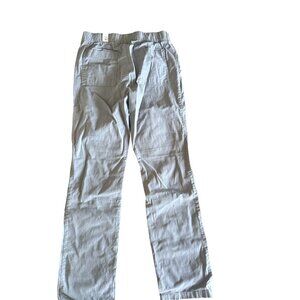 Childrens Place Youth Cotton Jogger Pants With Adjustable Waist Gray NEW Size 12